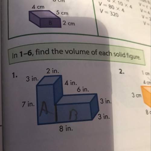 We are learning how to find the volume of a prism. look at the picture and me understand it i need