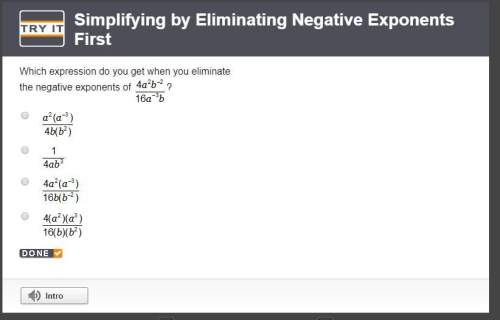 Simplifying by eliminating negative exponents