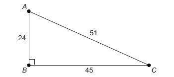 What is the trigonometric ratio for cos c ?  enter your answer, as a simplified fraction, in