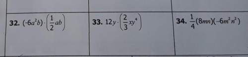 Ineed the answers to equations 32, 33 ,and 34. will give brainliest