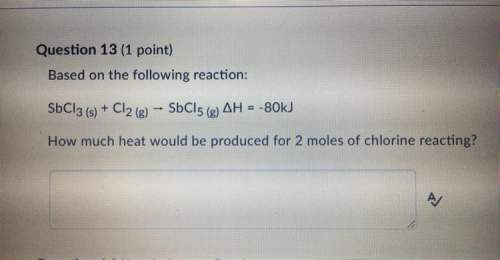 How much heat would be produces for 2 moles of chlorine reacting? asap, you!
