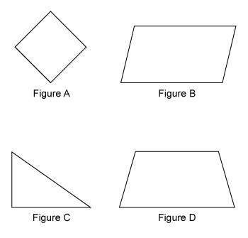 Which polygon appears to be regular?  a. figure a b.