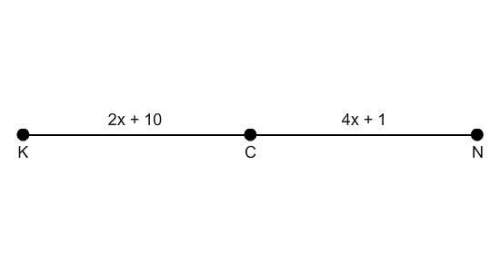 If c is the midpoint of kn what is kc?  a. 18 b. 4.5