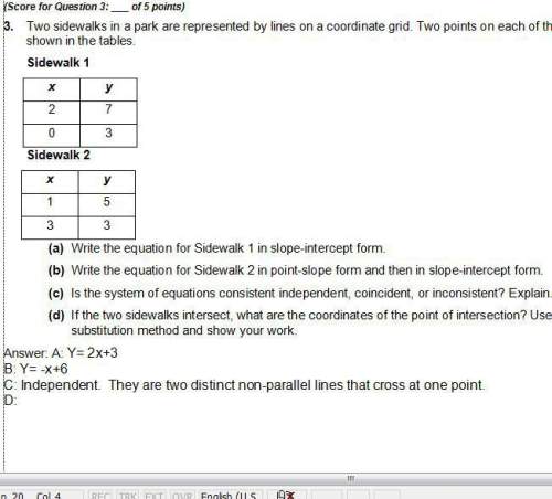 Could someone answer asap? i only need to answer part d would be ! you will get brainliest if ans
