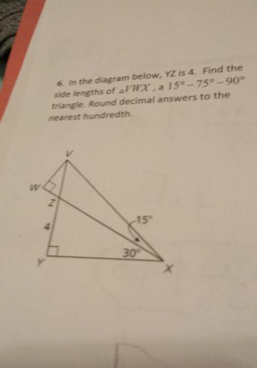 What is the equation for a 75 90 15 triangle