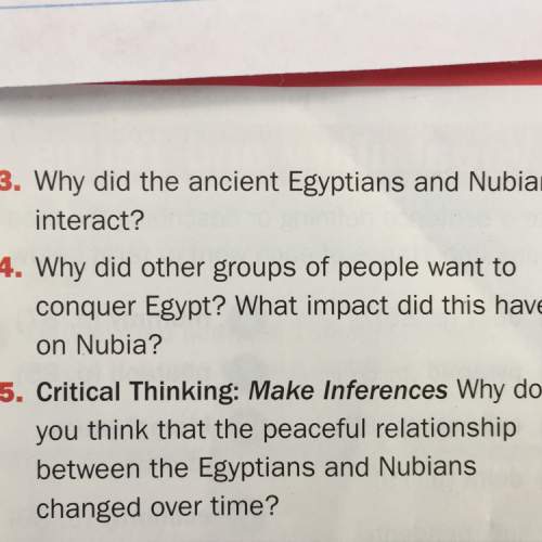 Why did other groups of people want to conquer egypt? what impact did this have on nubia