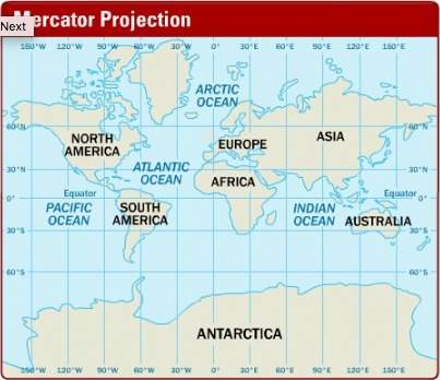 Study the map. what continent do you find at latitude 45°n, longitude 25°e? a. eur