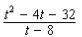 Simplify the rational expression. state any restrictions on the variable.  a. t +