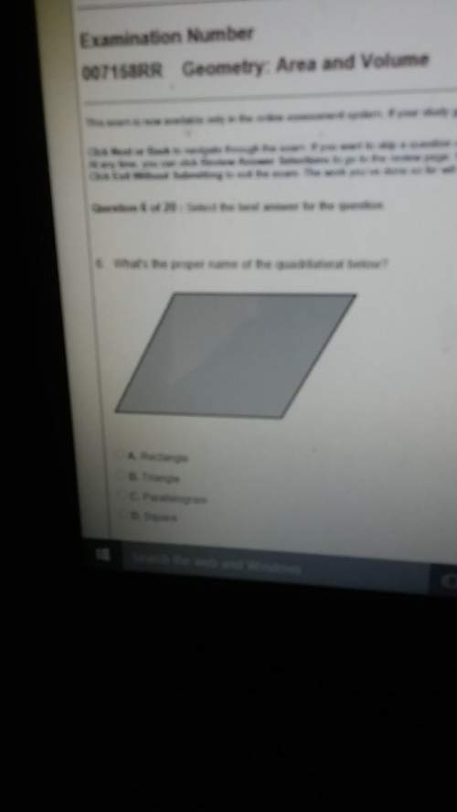 What's the proper name of the quadrilateral below