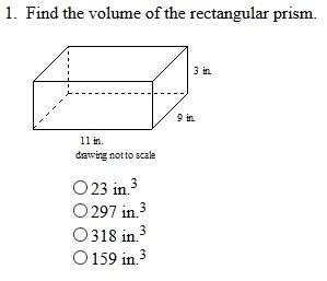 Find the volume of the rectangular prism. {unit 2 - lesson 7}