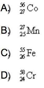 Which of the following isotopes is needed to complete this nuclear equation?