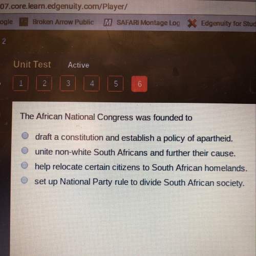 The african national congress was founded