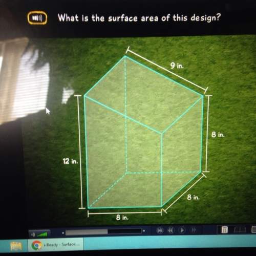 What is the surface area of this design