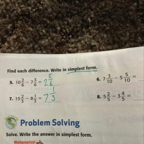 What's the answer for numbers 6 and 8?