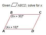 Given abcd, solve for x. show me how you did it too, if possible. !