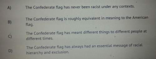 You have been tasked with giving a "balanced" presentation about the use of the confederate flag thr