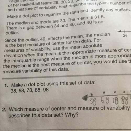 (question 2)the data set is 38,68,78,88,98