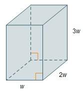 Need as soon as possible! the height of a right rectangular prism is three times the width of the