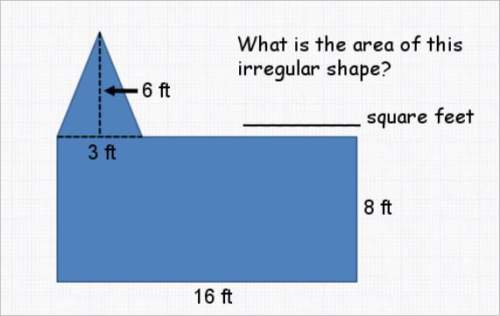 What is the area of this irregular shape