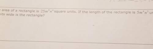 Out here asap the last it says how many units wide is the rectangle