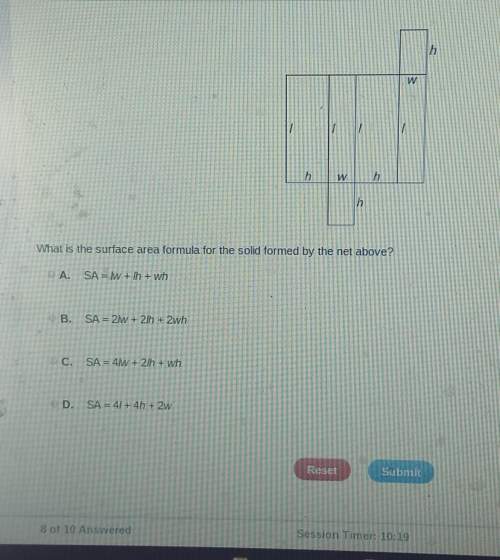 These types of questions are hurting me so if you could tell me the surface area of this shape. i ha