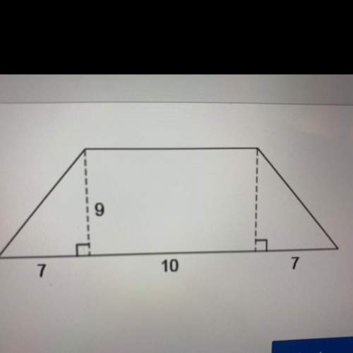 Is the area of the trapezoid? pls hell quickly