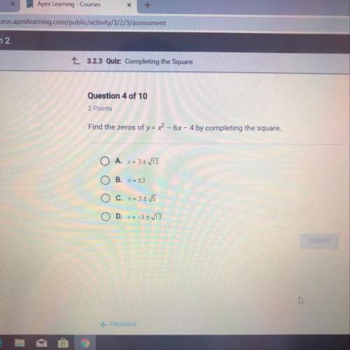 What’s the answer to this algebra 1-b question need to know it asap