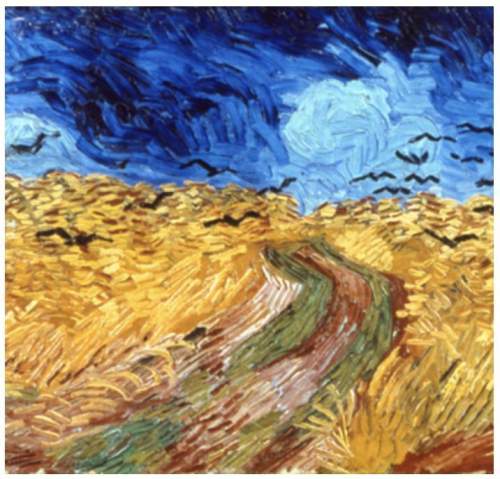 Who created this work of art? ( vincent van gogh's "wheat field with crows" )