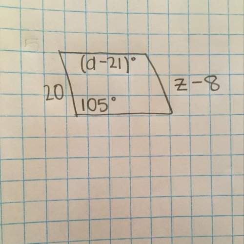 What is the value of each variable in the parallelogram