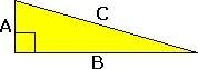 Quick math ! :  if a = 7 in and c = 25 in, what is the length of b?