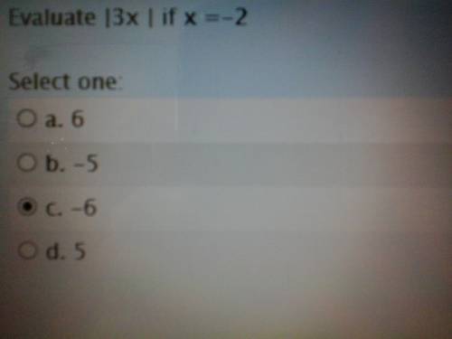 Solve an absolute value..