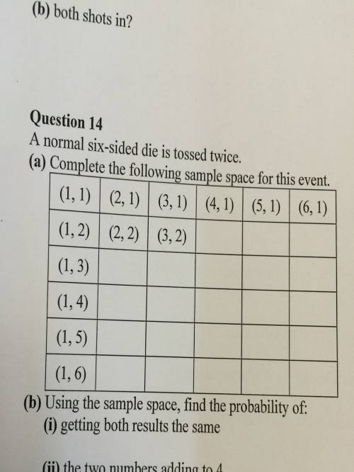 Please answer question 14
