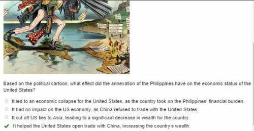 What effect did the annexation of the philippines have on the economic states of the united states