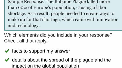 How did the bubonic plague impact the modernization of economic, social, and technological factors?