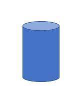 What is the volume of a right circular cylinder with a radius of 3 in, and a height of 10 in?