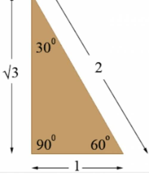 Find tan(30) (its a right triangle)