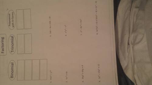 I need help factoring!