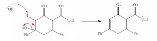 Draw a mechanism for each of the three steps in the preparation of the 6-ethoxycarbonyl-3,5-diphenyl