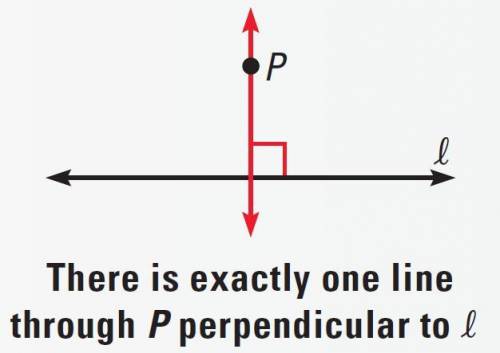 Through a point, not a given line, how many perpendicular lines can be drawn to the given line?   a.