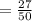 = \frac{27}{50}