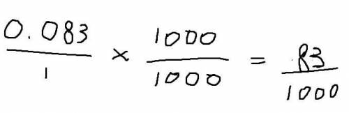 What is  0.083 repeating as a fraction