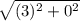 \sqrt{(3)^2 + 0^2}
