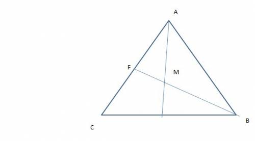 1. in ∆abc the angle bisectors drawn from vertexes a and b intersect at point d. find ∠adb if:  m∠a
