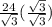 \frac{24}{\sqrt{3}}(\frac{\sqrt{3}}{\sqrt{3}})