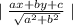 \mid\frac{ax+by+c}{\sqrt{a^2+b^2}}\mid