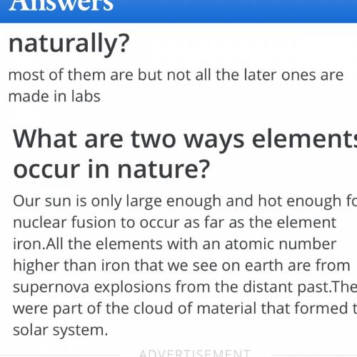 Which two elements naturally occur as liquids?