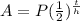 A=P(\frac{1}{2})^\frac{t}{h}