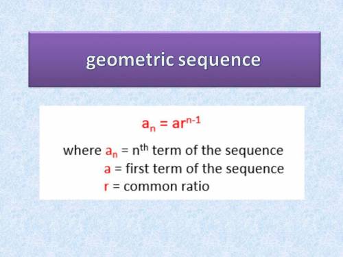 Will mark brainliest!  in a geometric sequence {an}, if a1 = 4 and r = 0.2, the first 4 terms in the