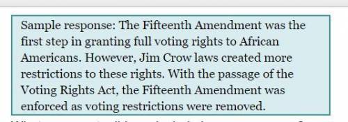 How did the fifteenth amendment and the 1960s civil rights laws extend voting rights to more america