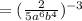 =(\frac{2}{5a^6b^4})^{-3}